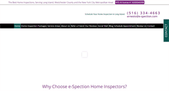 Desktop Screenshot of e-spection.com