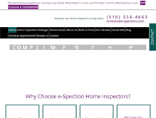 Tablet Screenshot of e-spection.com